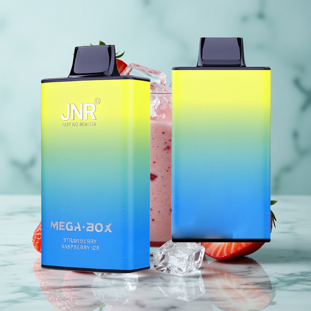 JNR Mega Box 25000 Puffs Erdbeere Himbeere Eis 30ml E-Liquid vape großhandel Deutschland