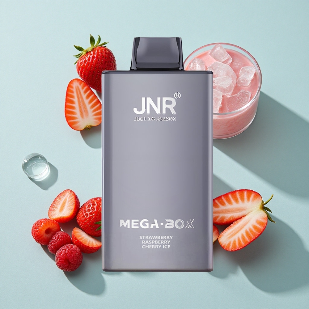 JNR Mega Box 25000 Puffs Erdbeere Himbeere Kirsche Eis 30ml E-Liquid vape großhandel Deutschland