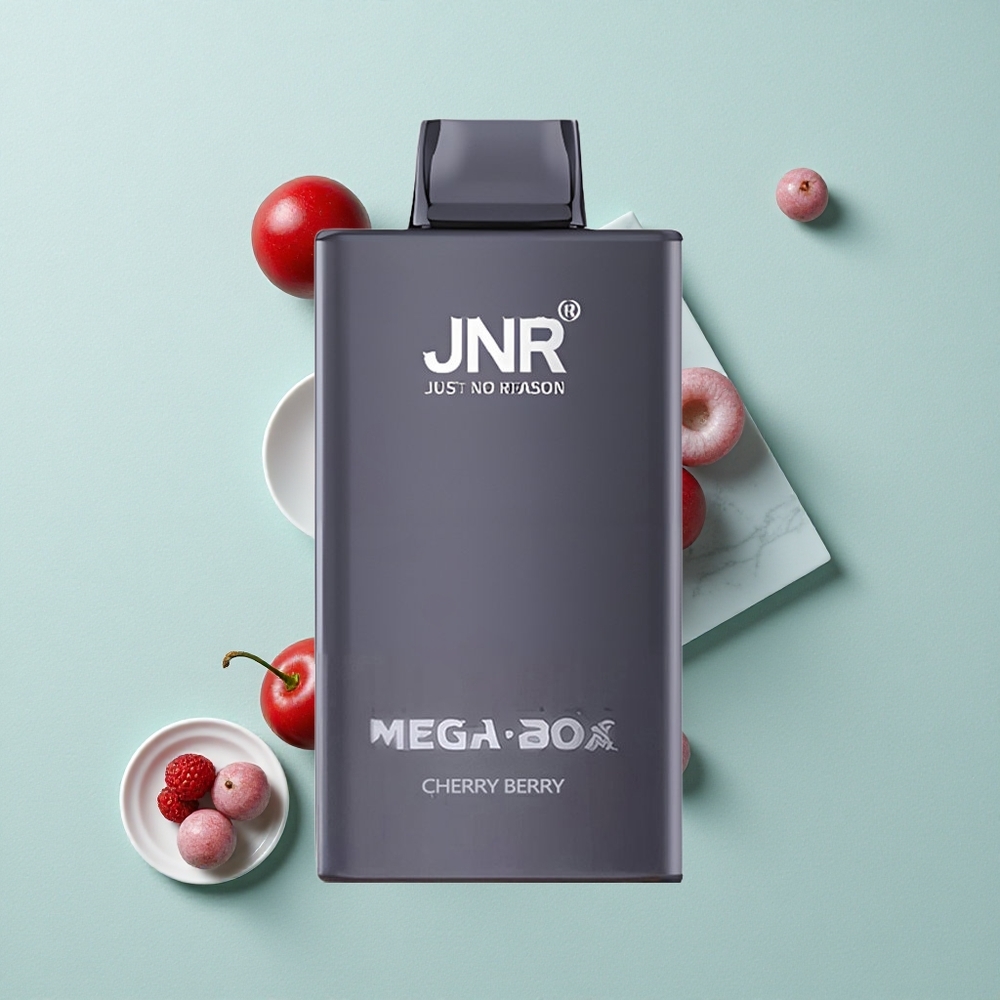 JNR Mega Box 25000 Puffs Kirsch-Beere 30ml E-Liquid Dual Mesh vape großhandel Deutschland