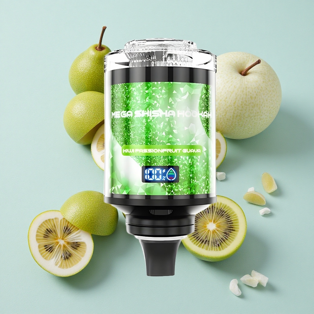 JNR Mega Shisha Hookah 100K Kiwi Passionsfrucht Guave 100000 Puffs Desktop Kompatibilität vape großhandel Deutschland