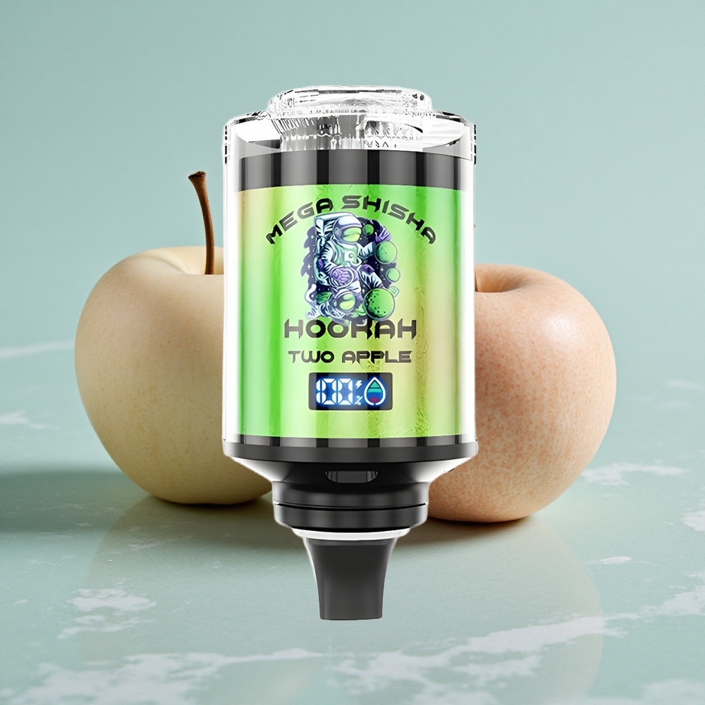 JNR Mega Shisha Hookah 100K Zwei Apfel Desktop Kompatibilität 60ml e-Liquid Kapazität vape großhandel Deutschland