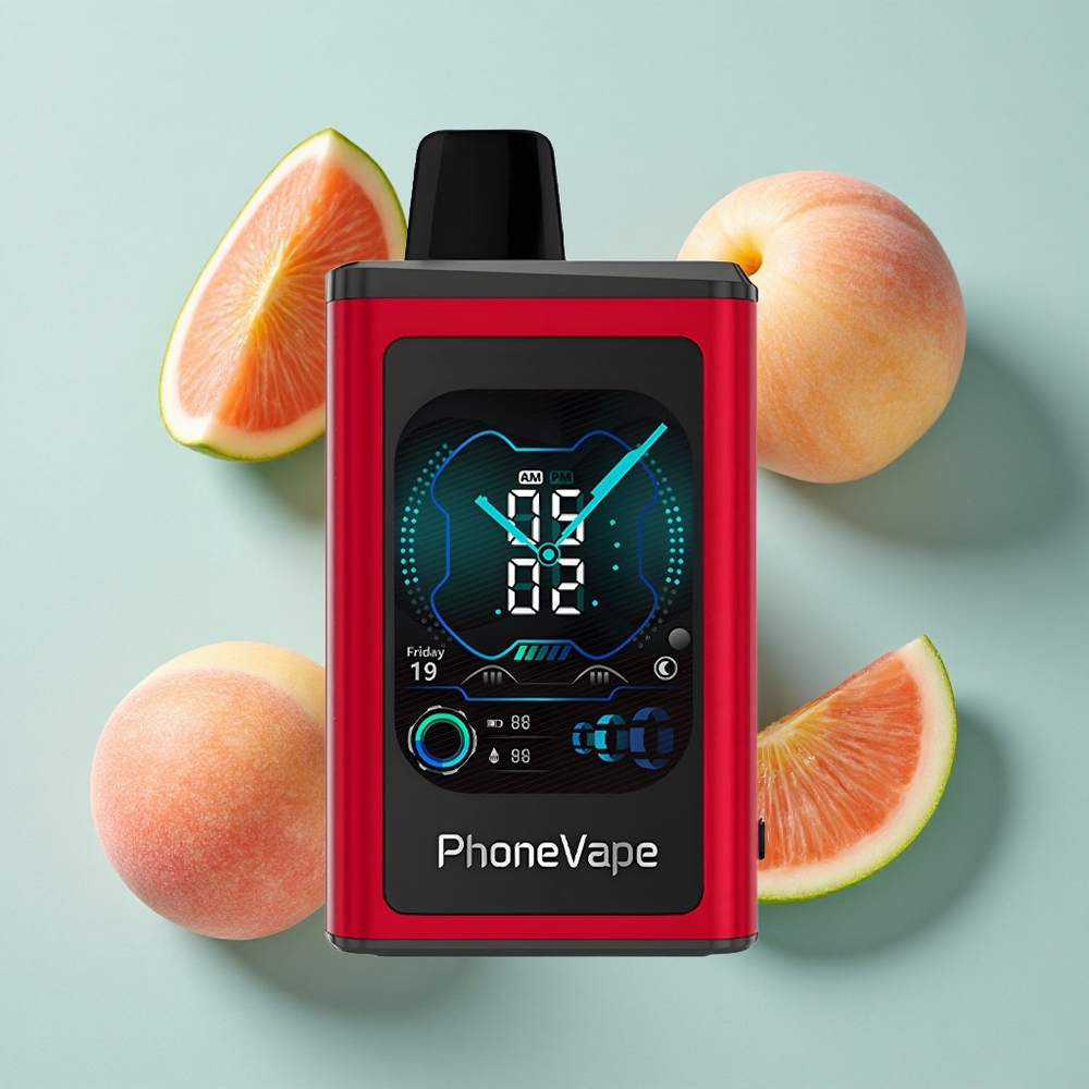 JNR PhoneVape 30000 Puffs Pfirsich Mango Wassermelone 850mAh Typ-C Akku vape großhandel Deutschland