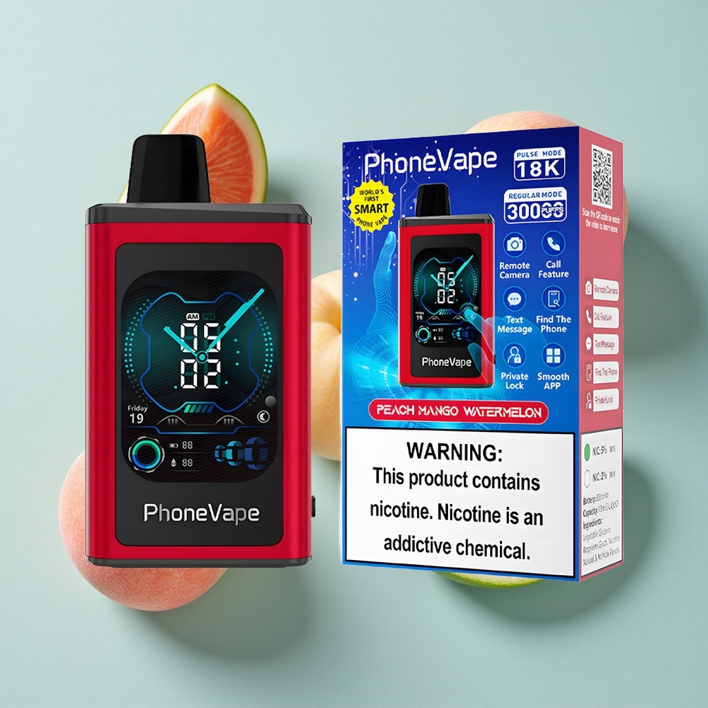 JNR PhoneVape 30000 Puffs Pfirsich Mango Wassermelone 850mAh Typ-C Akku vape großhandel Deutschland