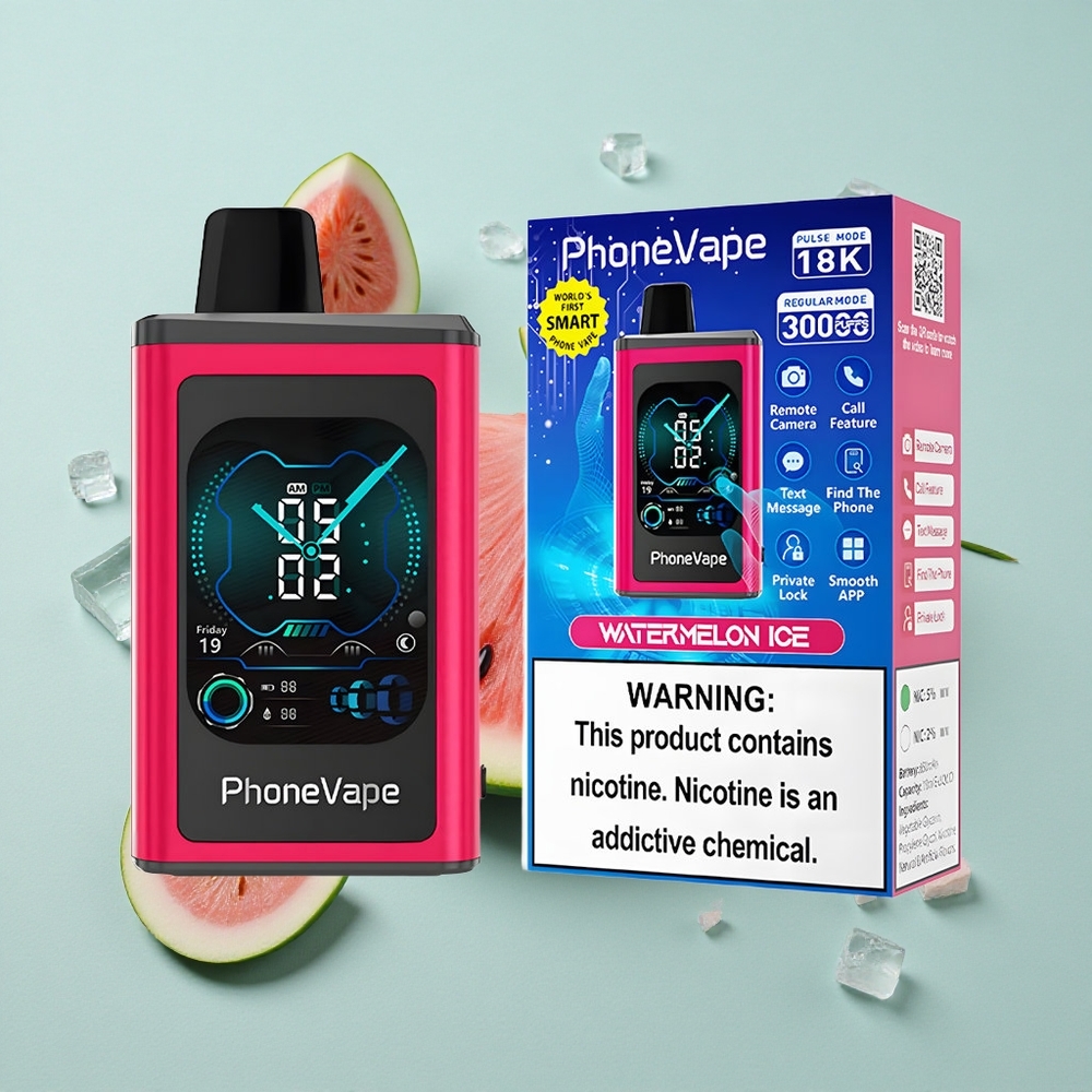 JNR PhoneVape 30000 Puffs Wassermelone-Eis App Gesteuert vape großhandel Deutschland