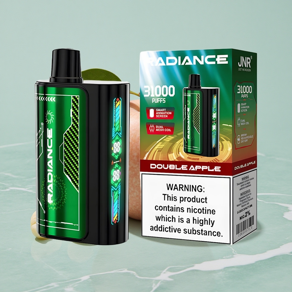 JNR Radiance 31000 Puffs Doppelapfel 28ml E-Liquid vape großhandel Deutschland