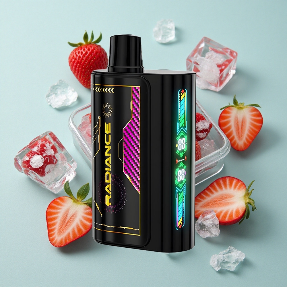 JNR Radiance 31000 Puffs Erdbeer-Eis Dual Mesh Coil vape großhandel Deutschland
