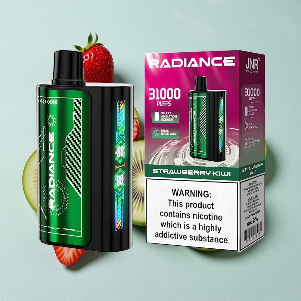 JNR Radiance 31000 Puffs Erdbeer-Kiwi 28ml E-Liquid vape großhandel Deutschland