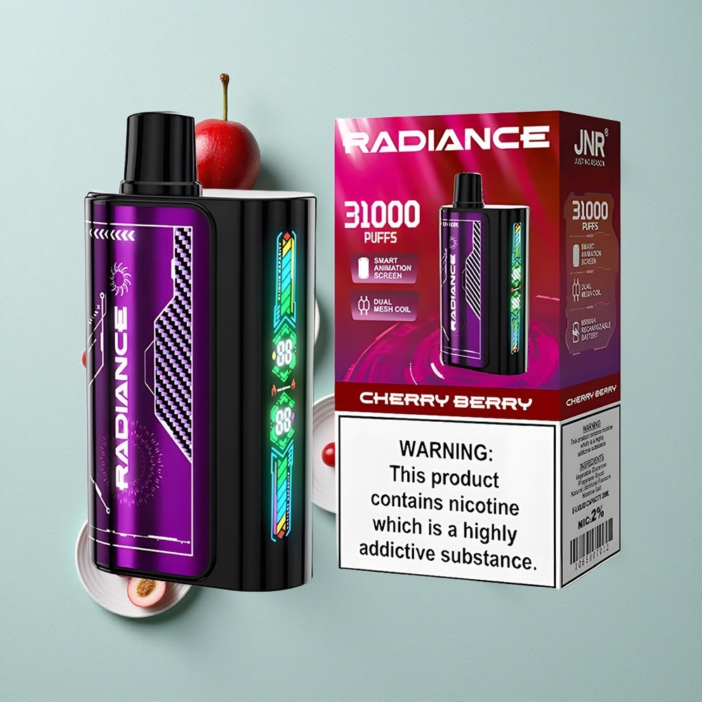 JNR Radiance 31000 Puffs Kirsch-Beere 28ml E-Liquid vape großhandel Deutschland