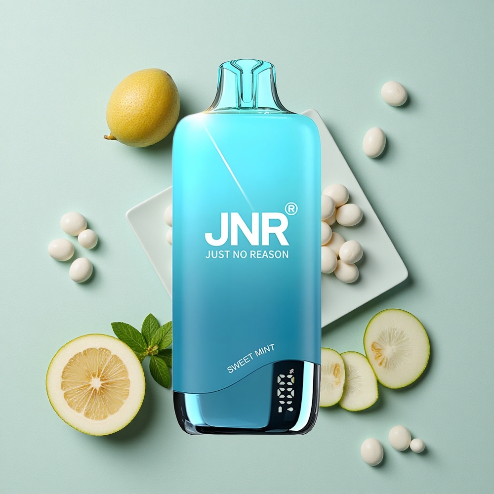 JNR Rainbow 10500 Puffs Einweg-Vape Süße Minze 18ml Tank vape großhandel Deutschland