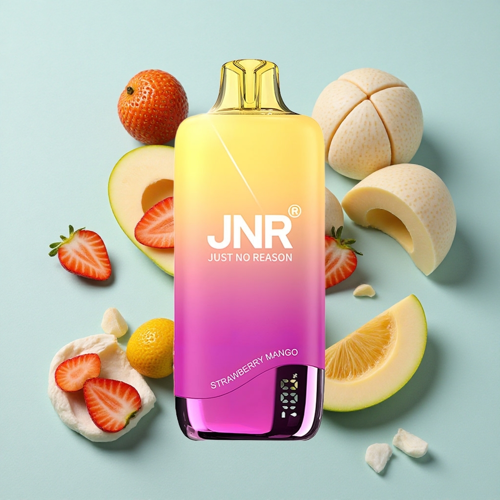 JNR Rainbow 10500 Puffs Erdbeere Mango 18ml e-Liquid Tank vape großhandel Deutschland