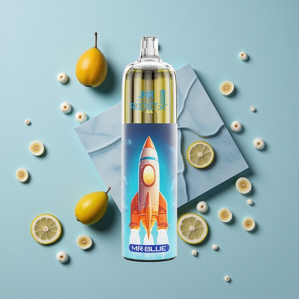 JNR Rocket-X 12400 Puffs Einweg-Vape Herr Blau mit RGB-Lichtern und Typ-C Schnellladung vape großhandel Deutschland