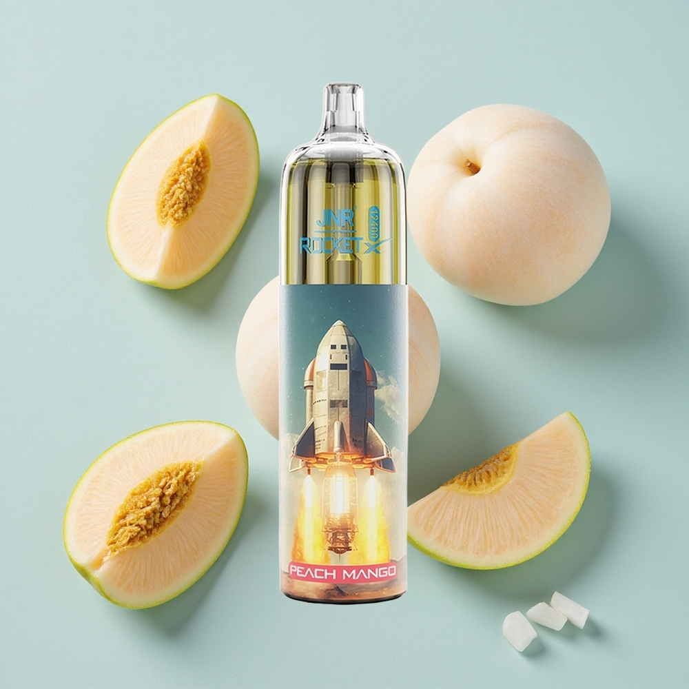 JNR Rocket-X 12400 Puffs Pfirsich Mango Einstellbarer Luftstrom vape großhandel Deutschland