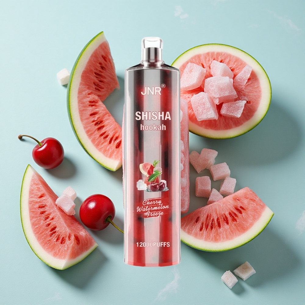 JNR Shisha Hookah 12000 Puffs Kirsch-Wassermelonen-Freeze 750mAh Typ-C vape großhandel Deutschland