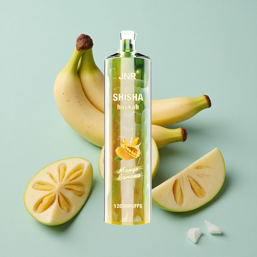 JNR Shisha Hookah 12000 Puffs Mango Banane 24ml e-Liquid Type-C vape großhandel Deutschland