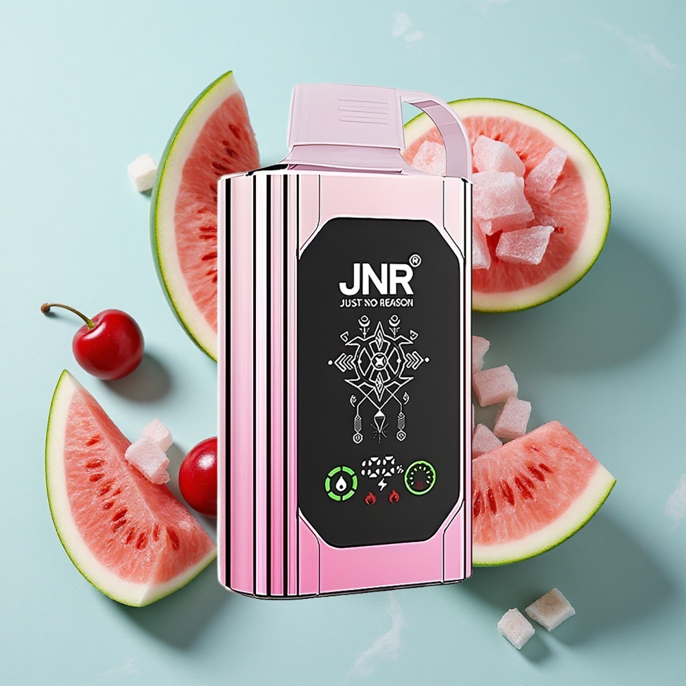 JNR Shisha Hookah Box 20500 Puffs Kirsch-Wassermelonen-Eis HD Display Dual Mesh Coil vape großhandel Deutschland