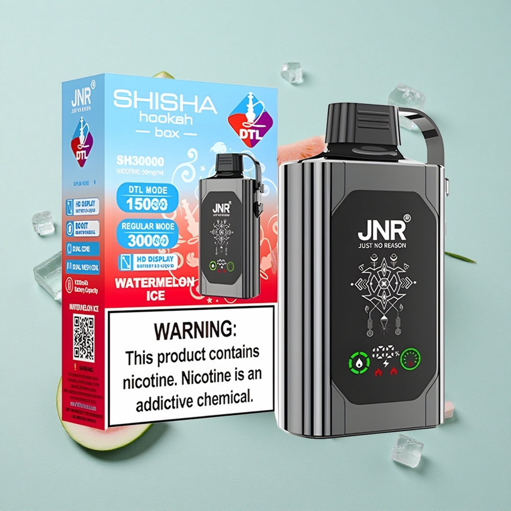 JNR Shisha Hookah Box 20500 Puffs Wassermelone Eis HD Display Typ-C Schnellladung vape großhandel Deutschland