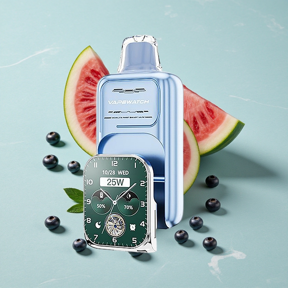 JNR Vape Watch 30000 Puffs Blaubeere Wassermelone Dual Mesh Coil vape großhandel Deutschland