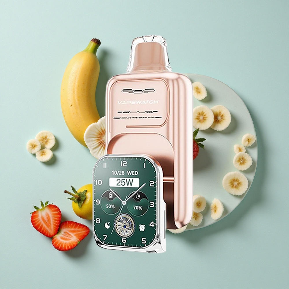 JNR Vape Watch 30000 Puffs Erdbeer Banane 19mL 5 Nikotin vape großhandel Deutschland