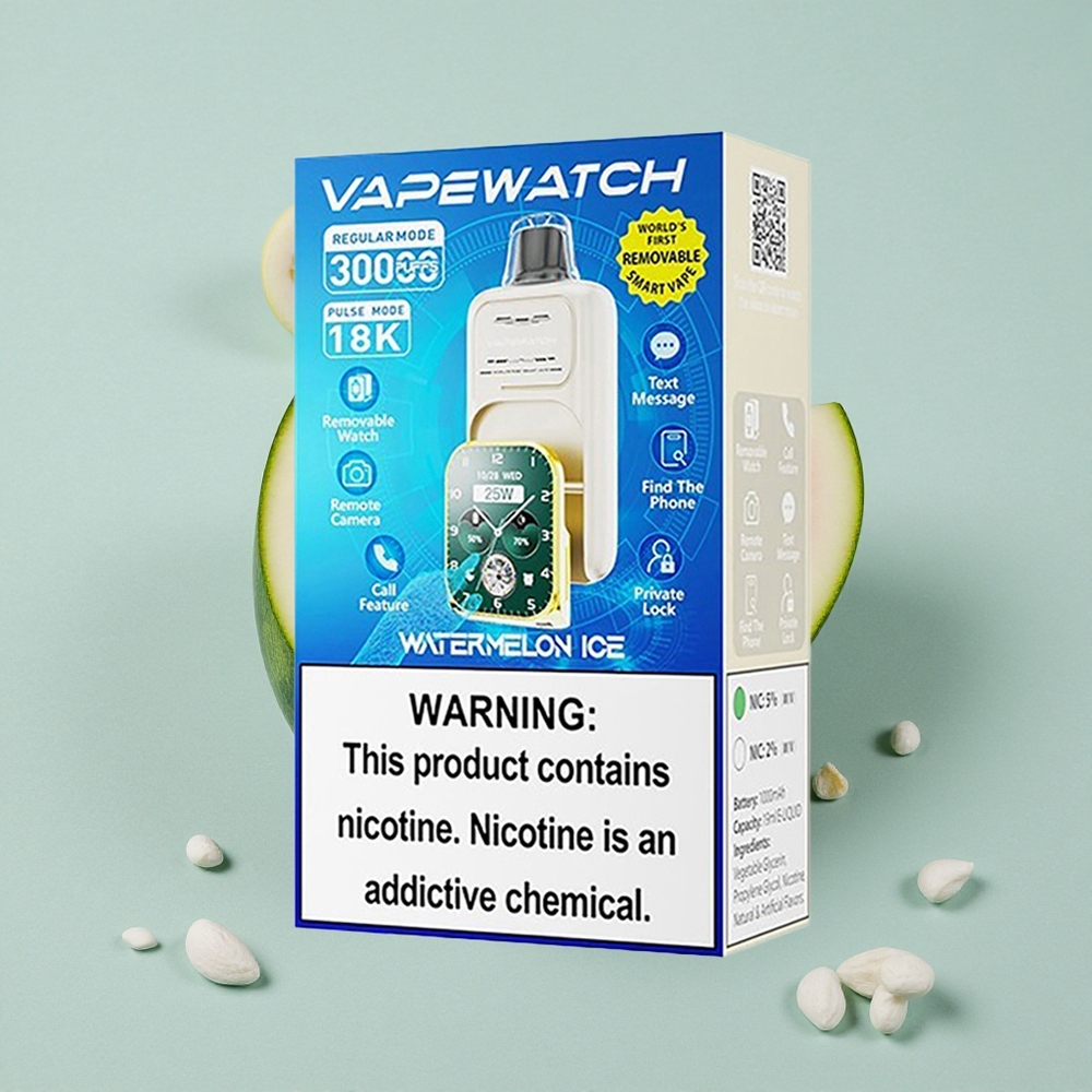 JNR Vape Watch 30000 Puffs Wassermelone Eis Dual Mesh Coil vape großhandel Deutschland