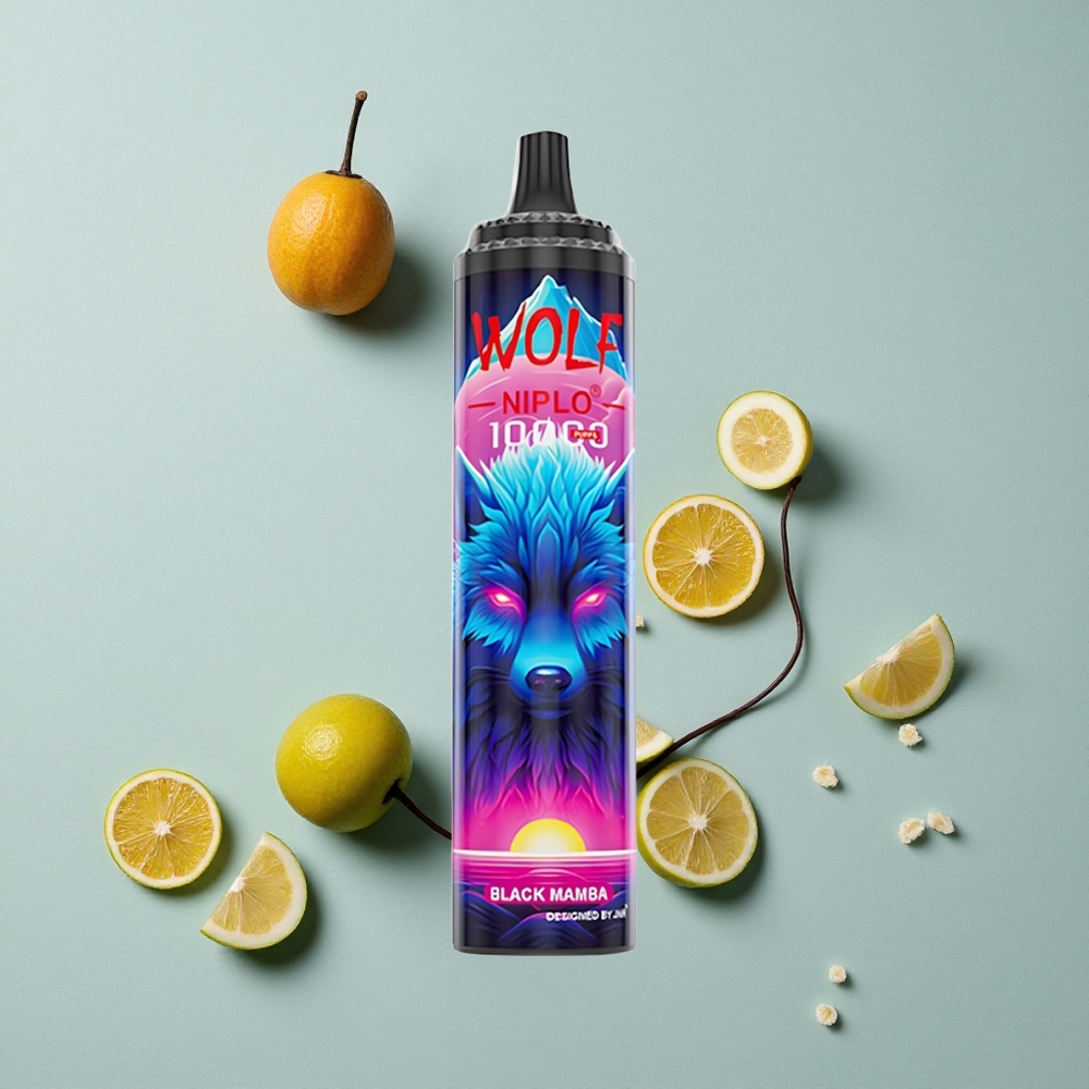 JNR Wolf Niplo 10000 Puffs Schwarz Mamba 20ml vape großhandel Deutschland