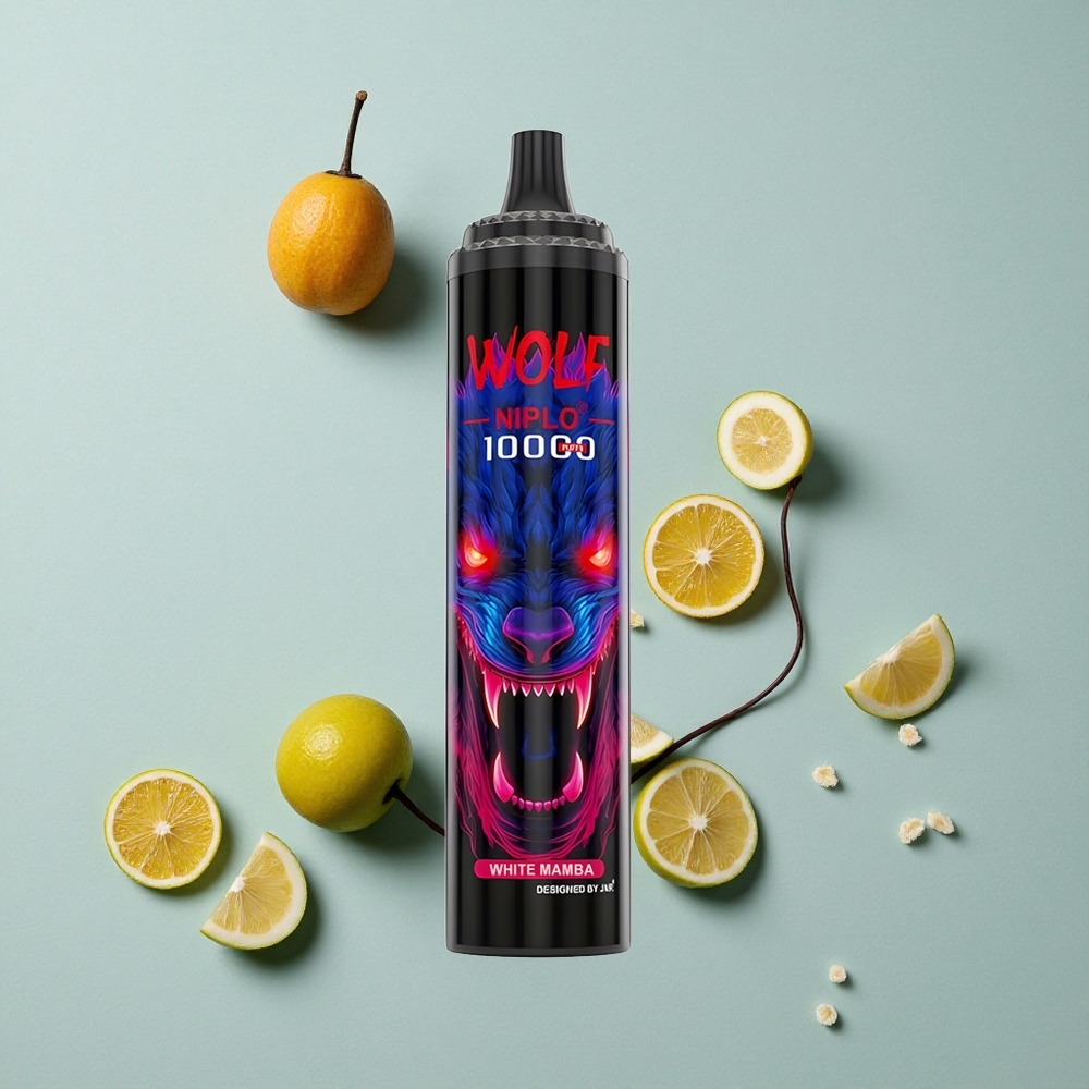 JNR Wolf Niplo 10000 Puffs Weiße Mamba 20ml Typ-C vape großhandel Deutschland