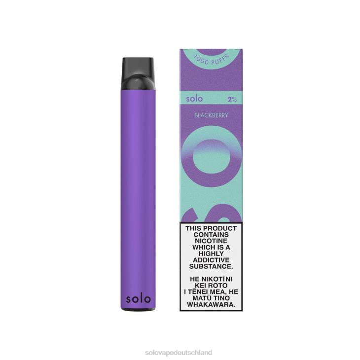 Solo Einweg-Vape-Paradies-Kollektion Brombeere - Solo Vape Puff LZ4J22