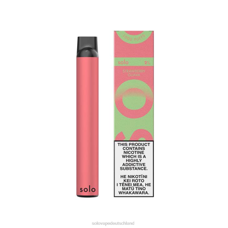 Solo Einweg-Vape-Paradies-Kollektion Erdbeer-Guave - Solo Vape Berlin LZ4J21