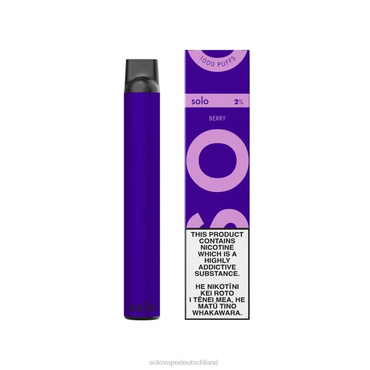 Solo Einweg-Vapor Beere - Solo Vape Puff LZ4J16