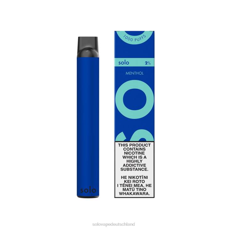 Solo Einweg-Vapor Menthol - Solo Vape Deutschland LZ4J8