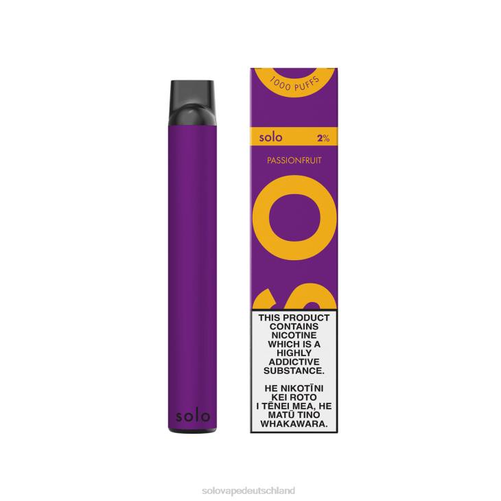 Solo Einweg-Vapor Passionsfrucht - Solo Vape Deutschland LZ4J14