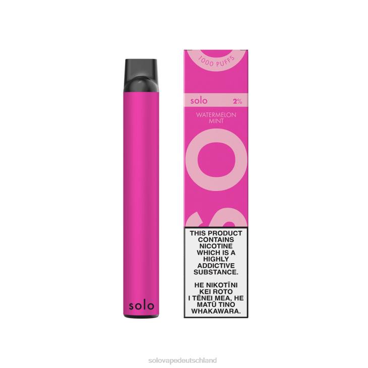 Solo Einweg-Vapor Wassermelonenminze - Solo Vape Deutschland LZ4J2