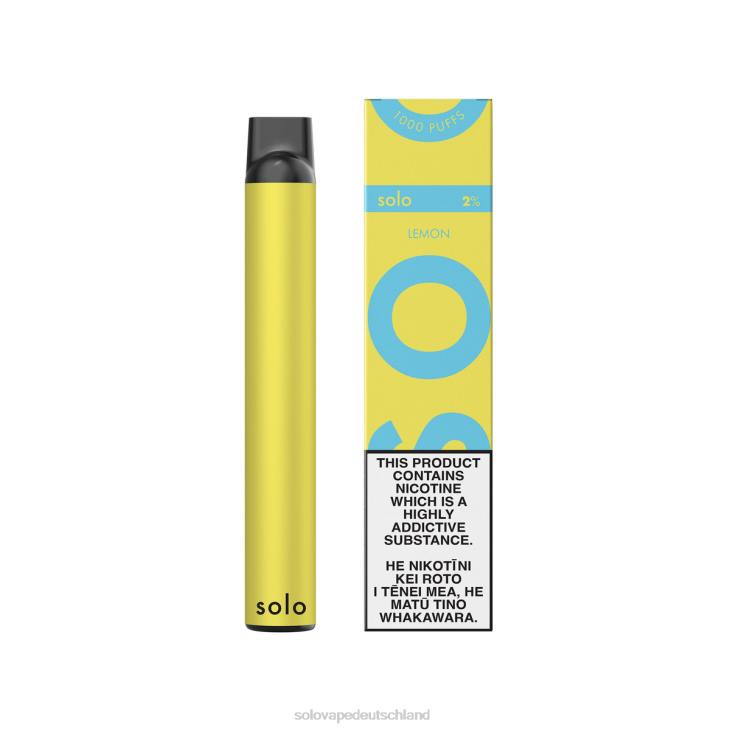 Solo Einweg-Vapor Zitrone - Solo Vape Berlin LZ4J15