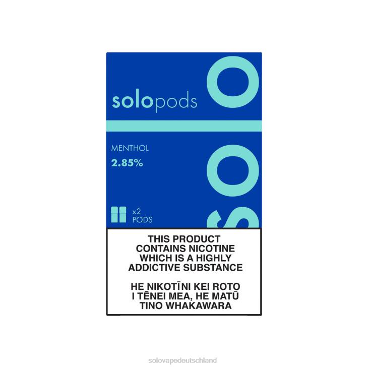 Solo Ersatz-Pod im 2er-Pack Menthol - Solo Vape Berlin LZ4J51