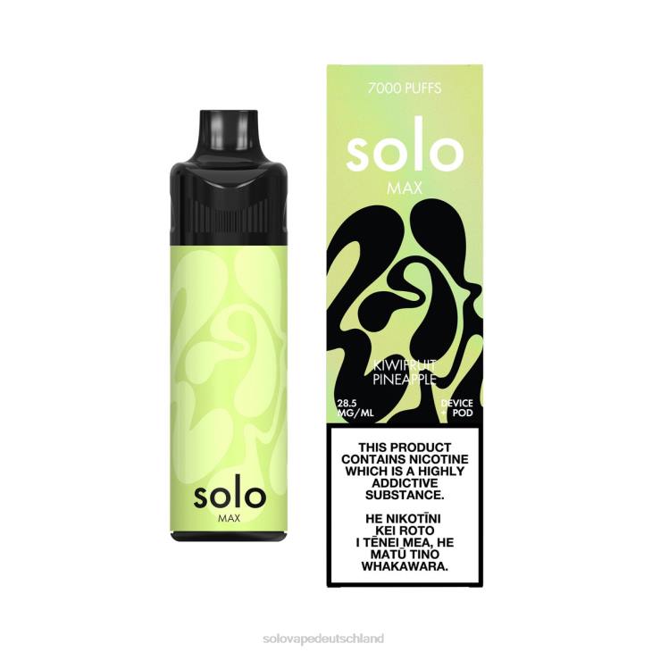 Solo MAX Pod-Kit Kiwi-Ananas - Solo Vape Deutschland LZ4J68