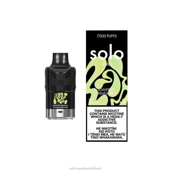 Solo MAX Schote Kiwi-Ananas - Solo Vape Berlin LZ4J87