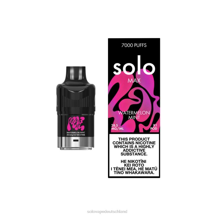 Solo MAX Schote Wassermelonenminze - Solo Vape Deutschland LZ4J86
