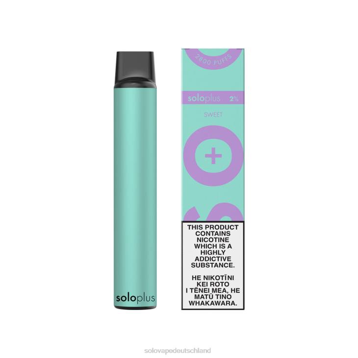 Solo Plus Einweg-Vapor süß - Solo Vapes LZ4J31