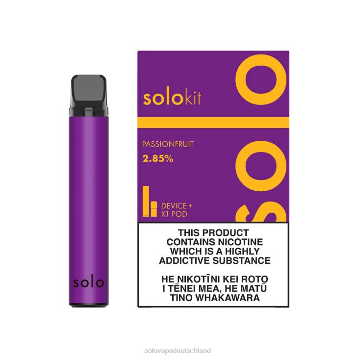 Solo Pod-Kit Passionsfrucht - Solo Disposable Vape LZ4J42