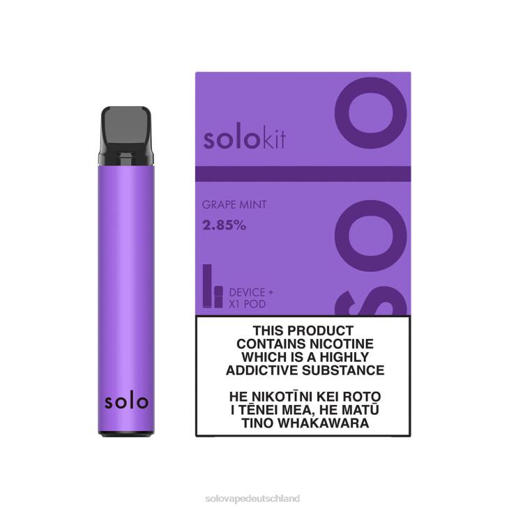 Solo Pod-Kit Traubenminze - Solo Vape Berlin LZ4J45
