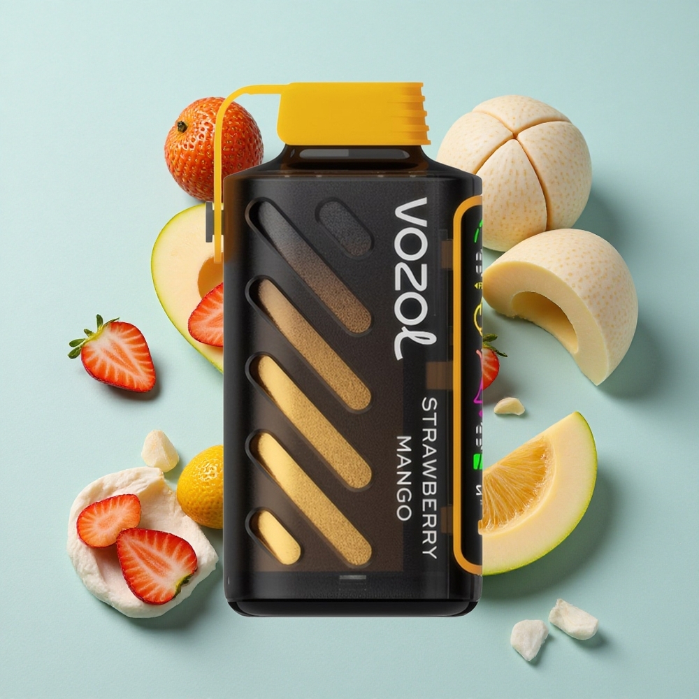 VOZOL Gear Power 20000 Puffs Erdbeere Mango Dual Mesh Coil vape großhandel Deutschland