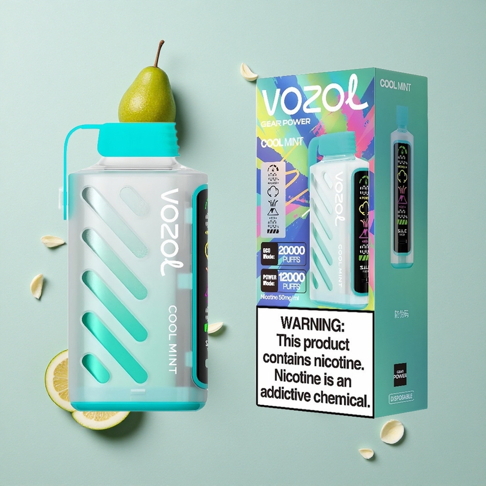 VOZOL Gear Power 20000 Puffs Kühle Minze Dual Mesh Coil vape großhandel Deutschland