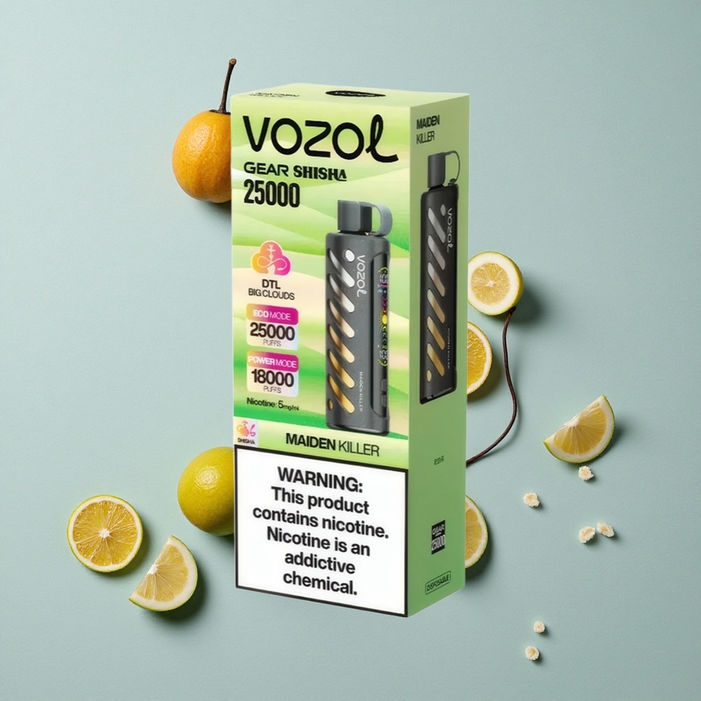 VOZOL Gear Shisha 25000 Puffs 30 Geschmacksrichtungen Dual Mesh Dual Modes vape großhandel Deutschland