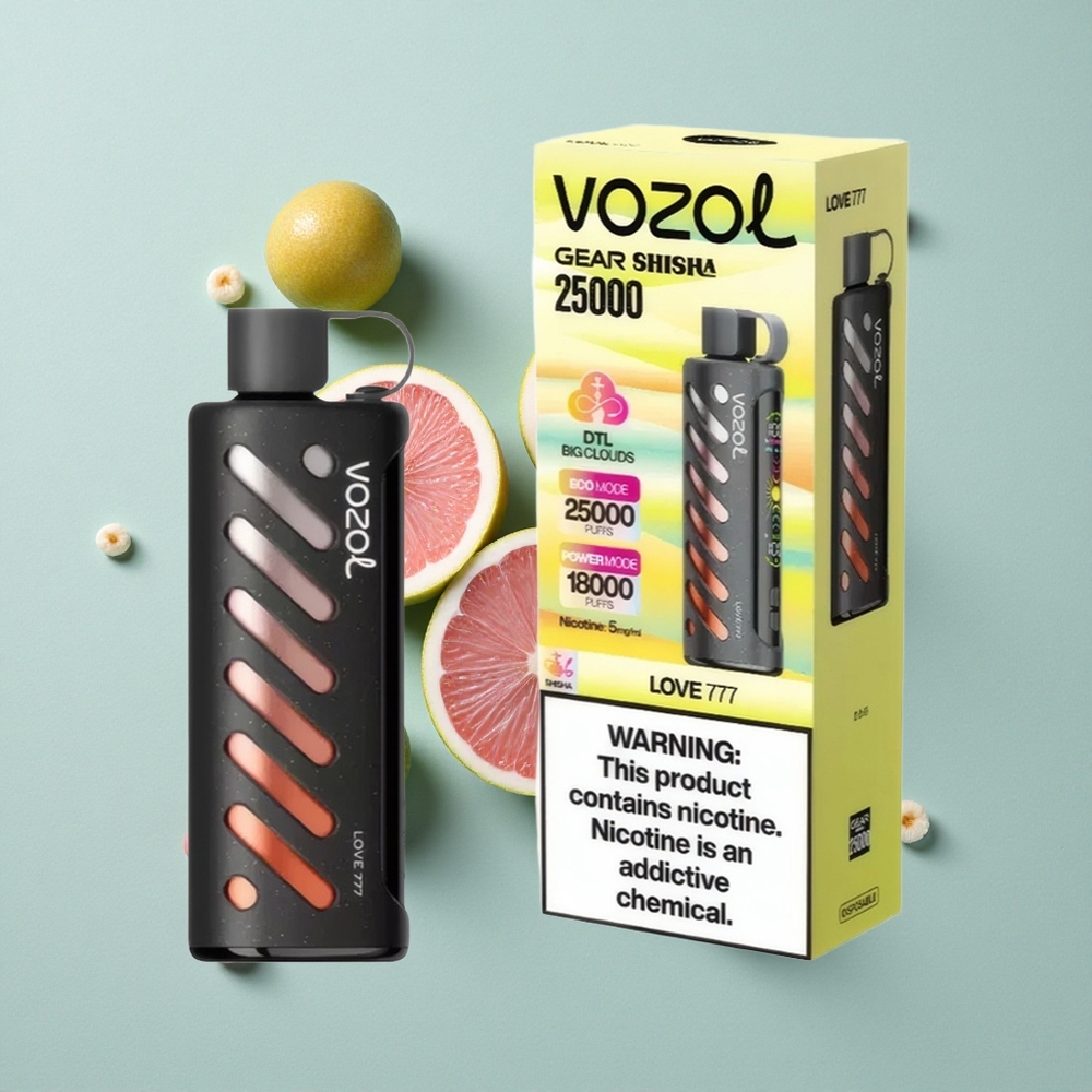 VOZOL Gear Shisha 25000 Puffs 30 Leckere Aromen Dual Mesh Dual Modes vape großhandel Deutschland