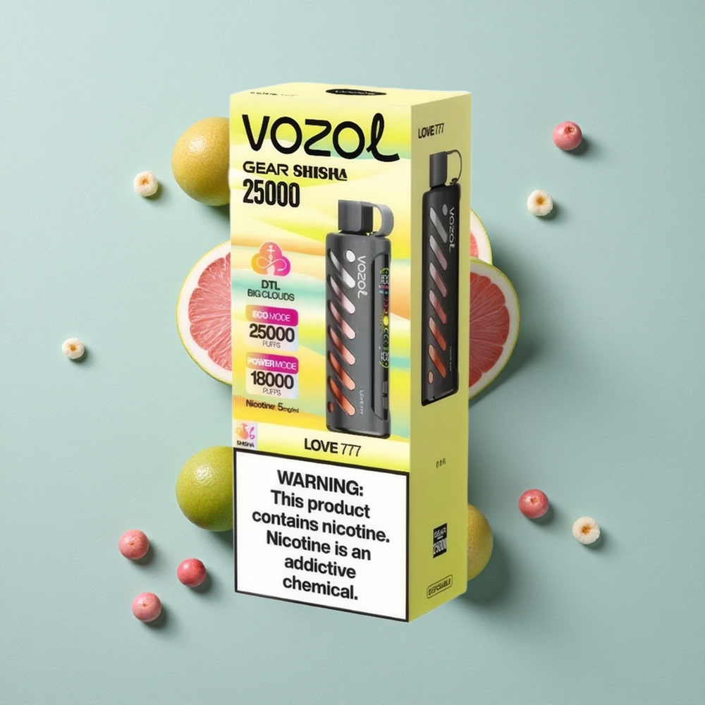 VOZOL Gear Shisha 25000 Puffs 30 Leckere Aromen Dual Mesh Dual Modes vape großhandel Deutschland