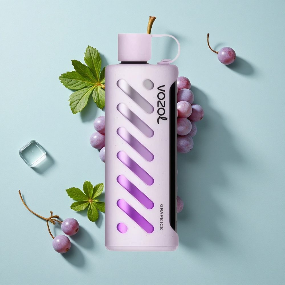 VOZOL Gear Shisha 25000 Puffs Grape Ice (Traubeneis) mit 1000mAh Akku vape großhandel Deutschland