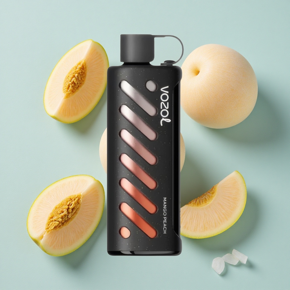 VOZOL Gear Shisha 25000 Puffs Mango-Pfirsich Dual Mesh Dual Modes vape großhandel Deutschland