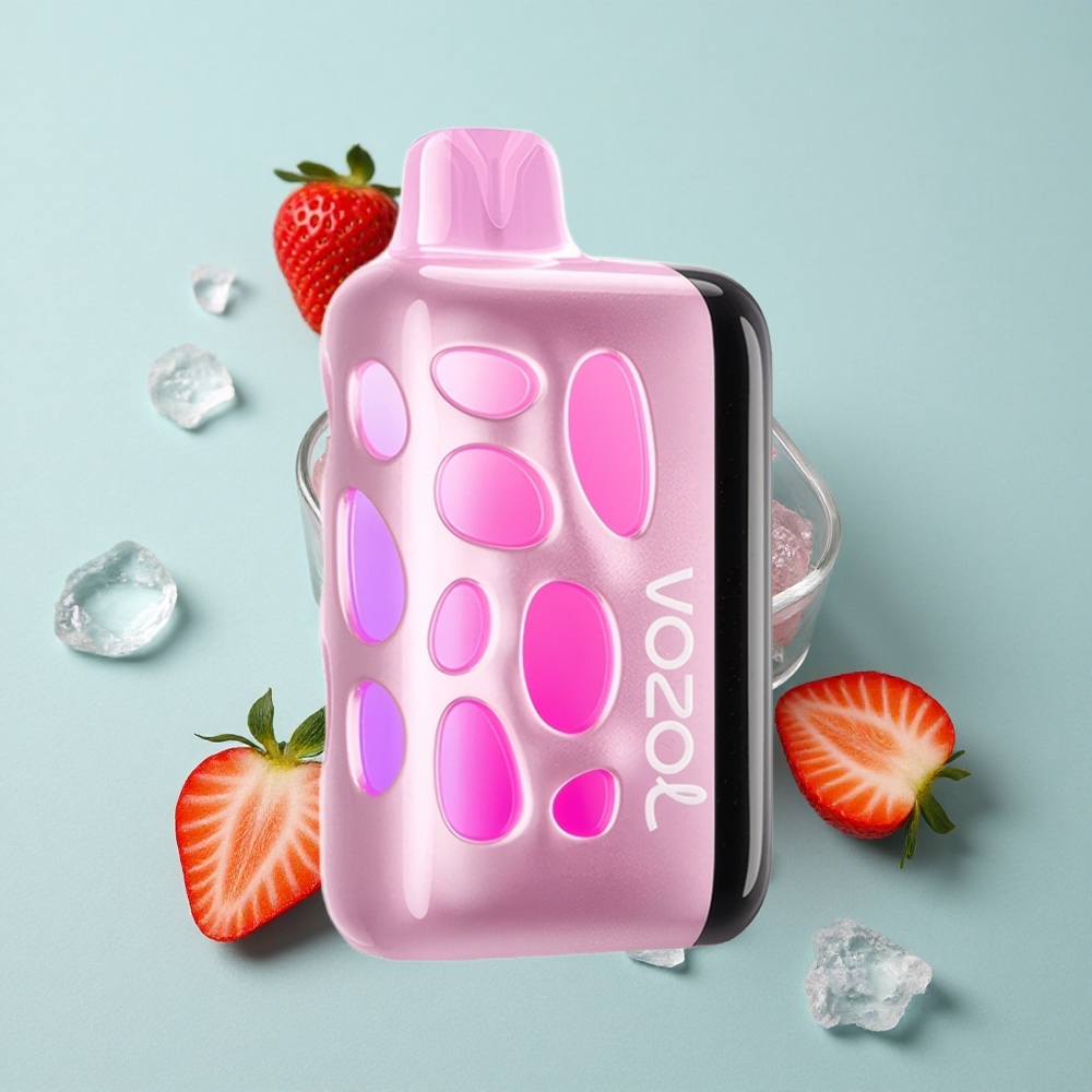 VOZOL RAVE 40000 Einweg-Vape Erdbeer-Eis mit 270° Leuchtendem Design vape großhandel Deutschland