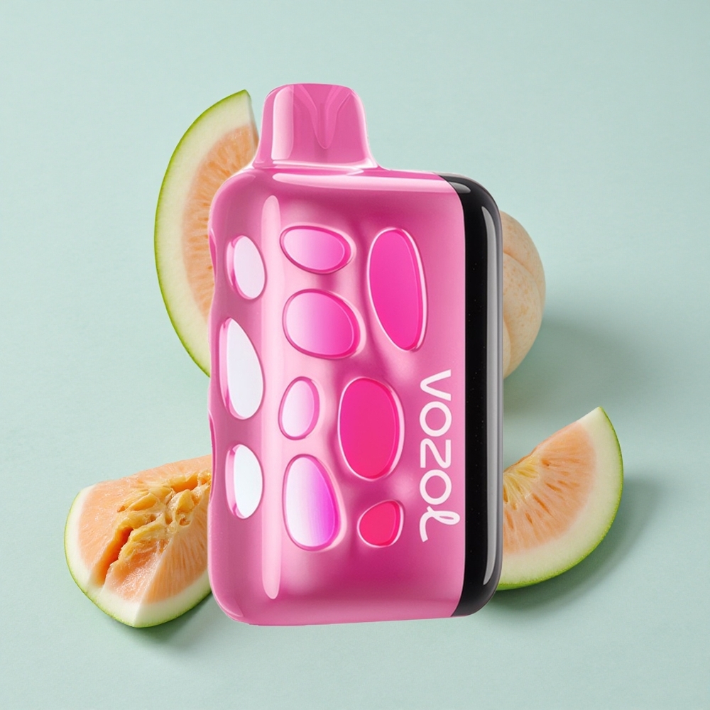 VOZOL RAVE 40000 Erdbeer-Pfirsich 270° Leuchtendes Design vape großhandel Deutschland
