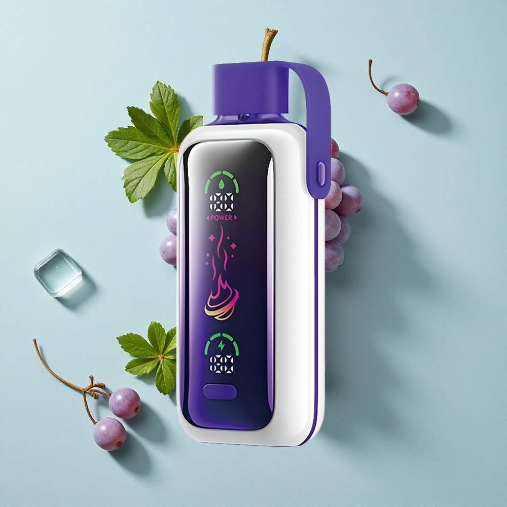 VOZOL Star 20000 Puffs Grape Ice Eiskirsche 22 HD Spiegelbildschirm vape großhandel Deutschland