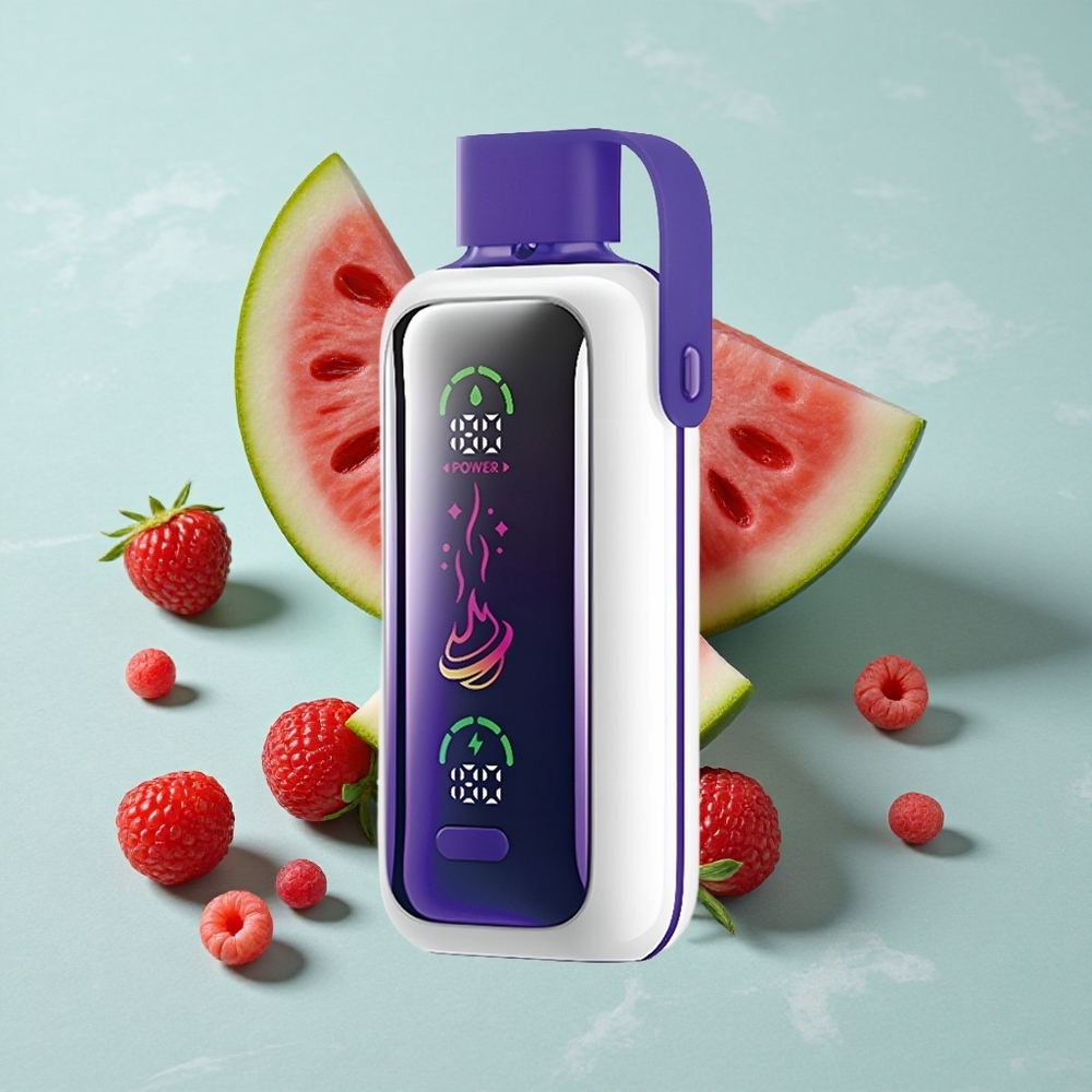 VOZOL Star 20000 Puffs Himbeere Wassermelone 22 HD Spiegeldisplay Dual Mesh vape großhandel Deutschland